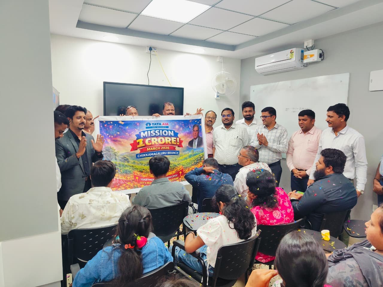 Tata AIA Colombo qualification congratulations poster
